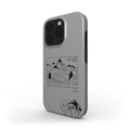 Nepal - Tough Phone Case (Grey/Black)